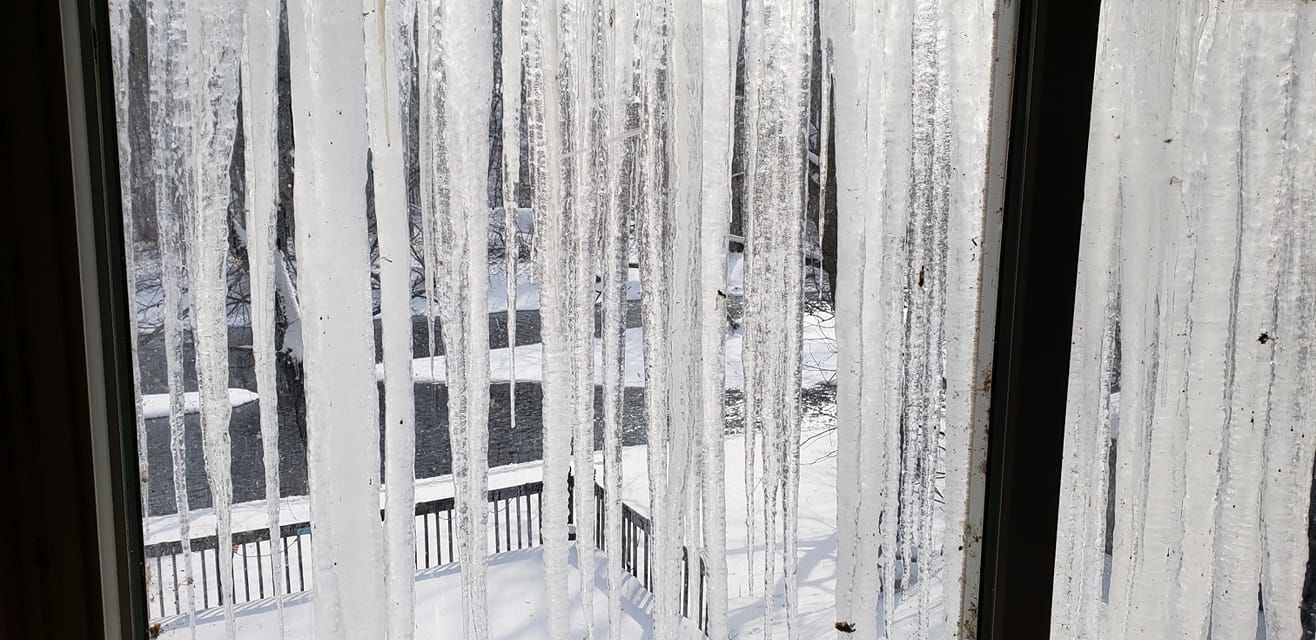 Interesting icicles
